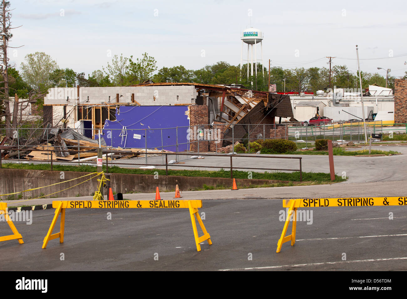 Branson Missouri destructive Tornado aftermath USA Stock Photo Alamy Branson Missouri destructive Tornado aftermath USA Stock Photo Alamy