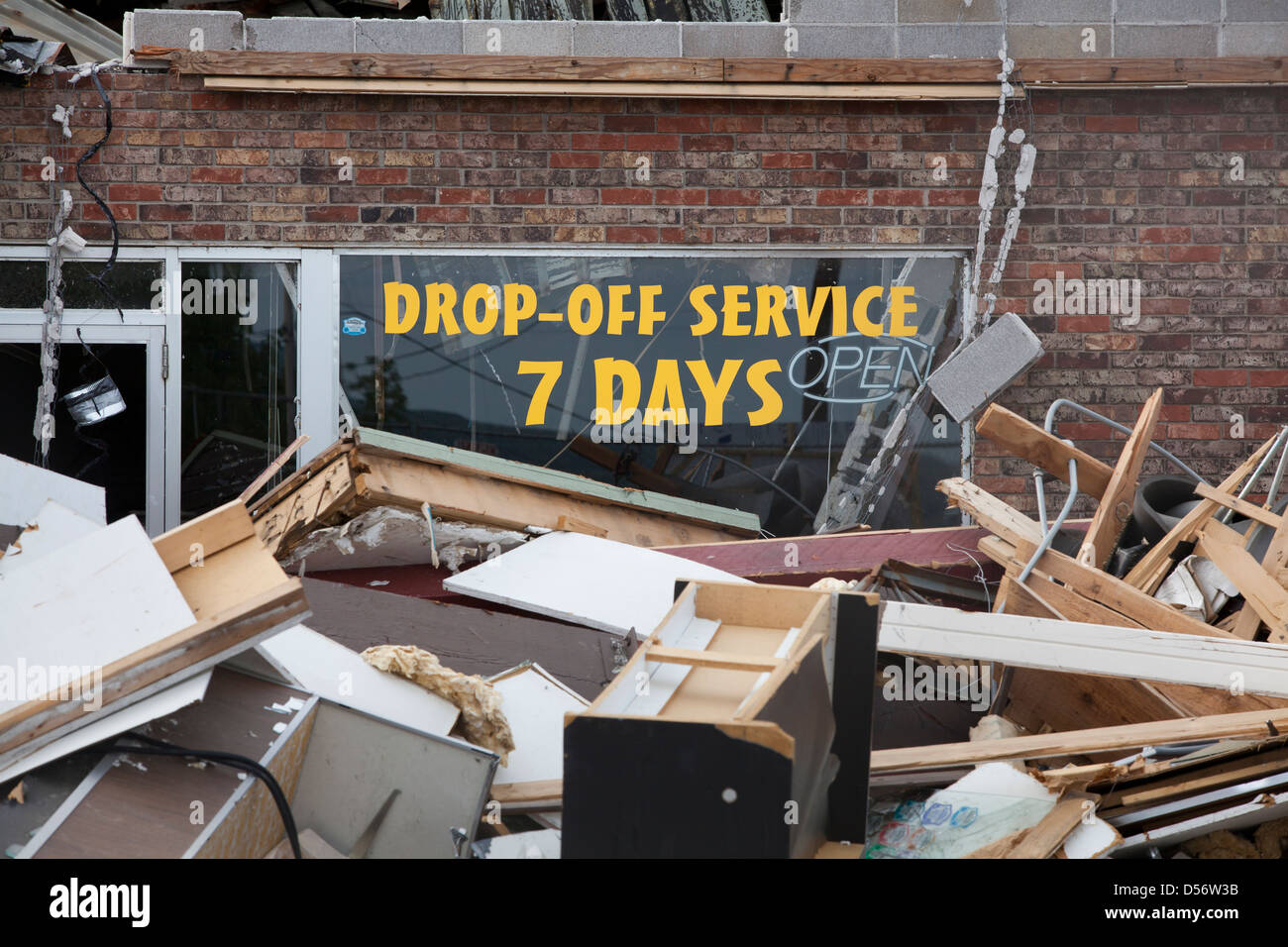 Branson Missouri destructive Tornado aftermath, USA Stock Photo Alamy