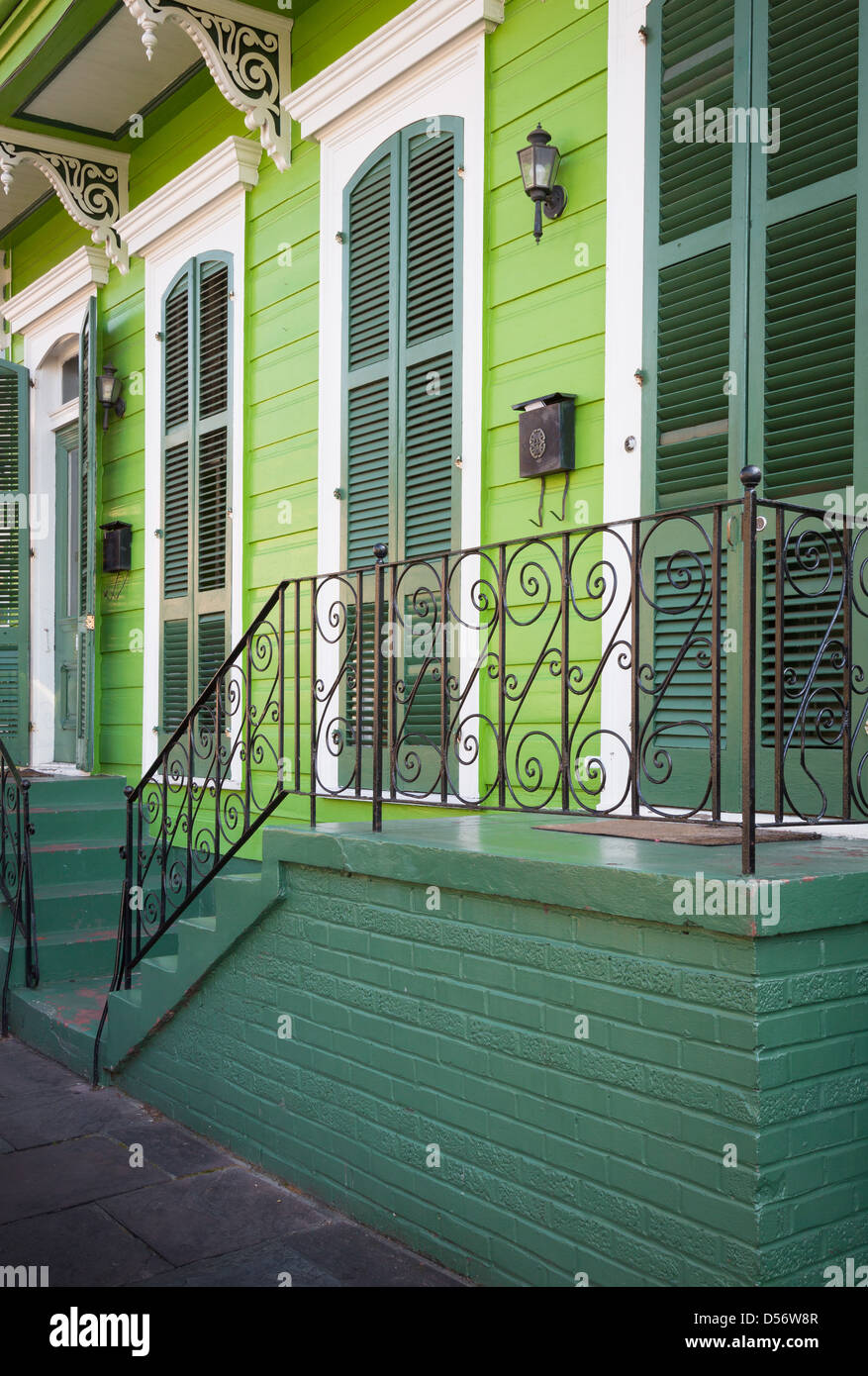 New orleans french quarter building hires stock photography and images