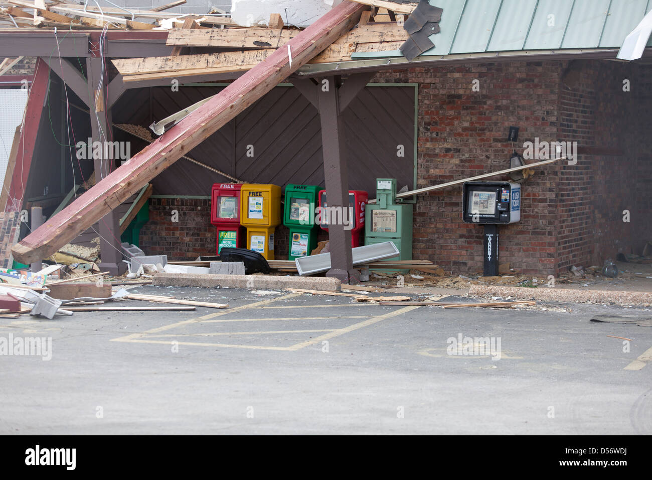 Branson Missouri destructive Tornado aftermath, USA Stock Photo Alamy