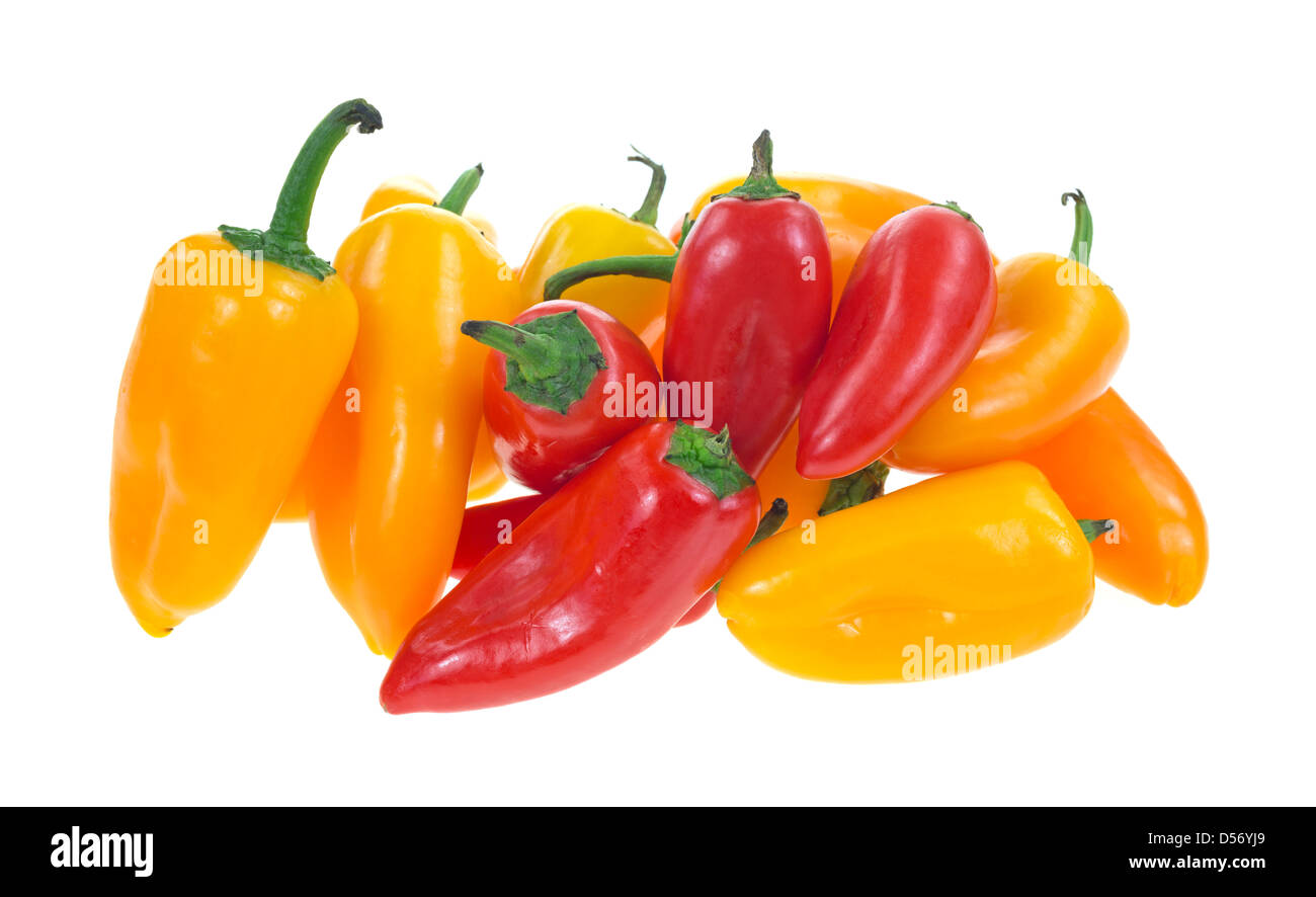 Group of sweet red peppers hi-res stock photography and images - Alamy