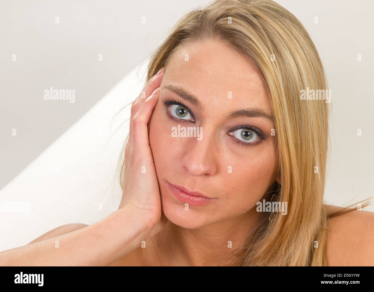 At the camera look hires stock photography and images Alamy