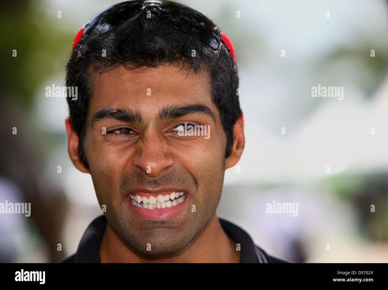 Indian Karun Chandhok of Team Hispania pictured at Sepang circuit in