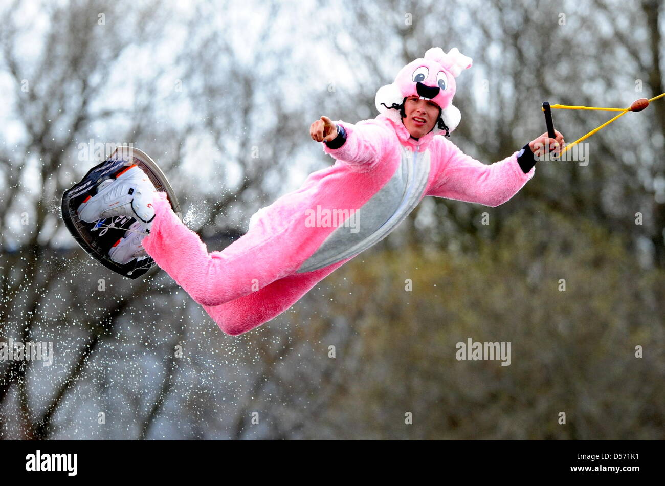 German wakeboarder Rene Konrad, world ranking second in the 'Open Men