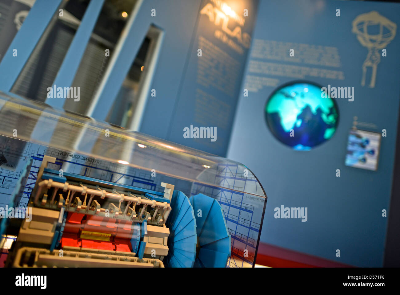 Miniature of the ATLAS Detector. CERN, the European Organization for ...