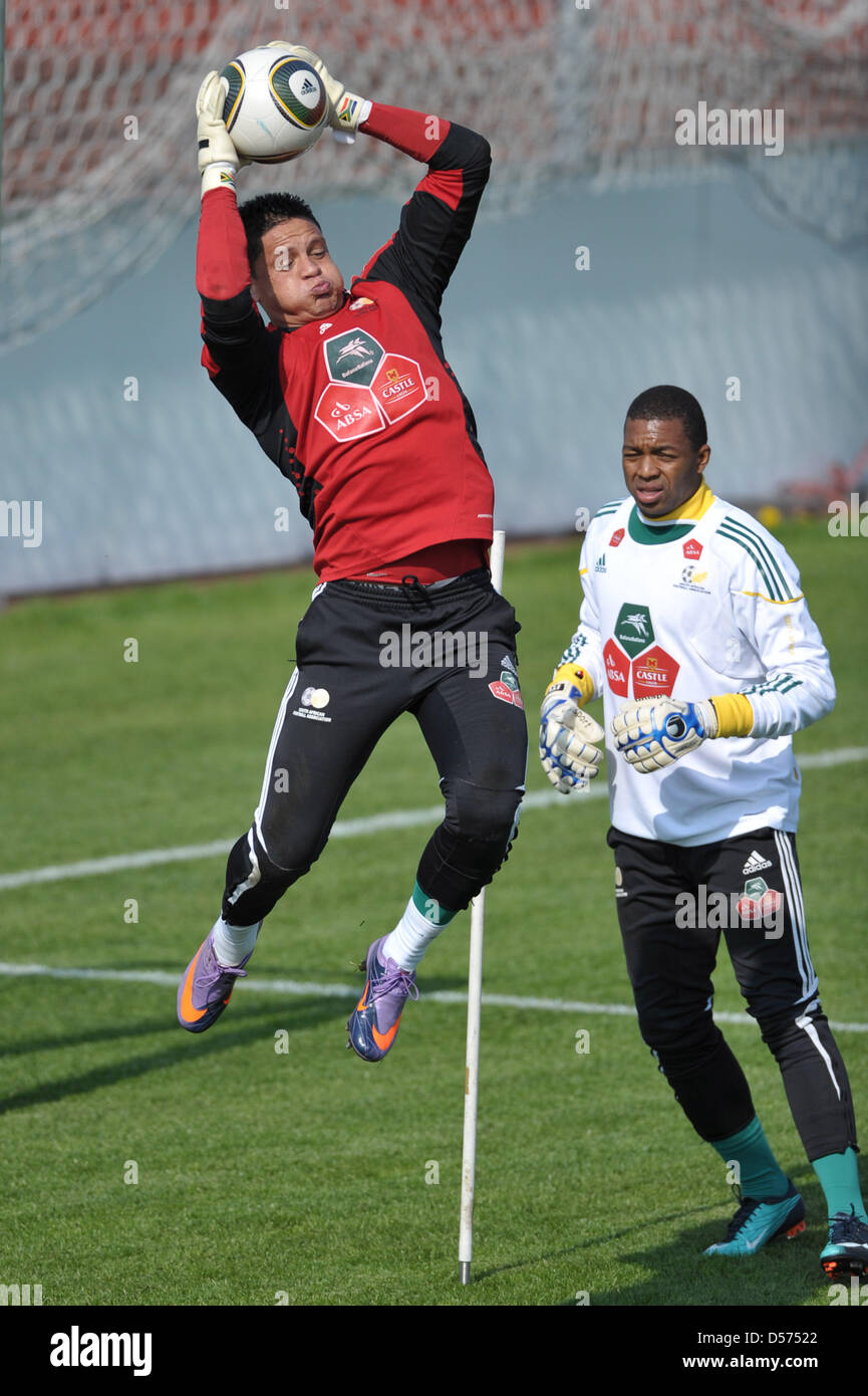 Moeneeb Josephs, goalkeeper of South Africa's national soccer team and