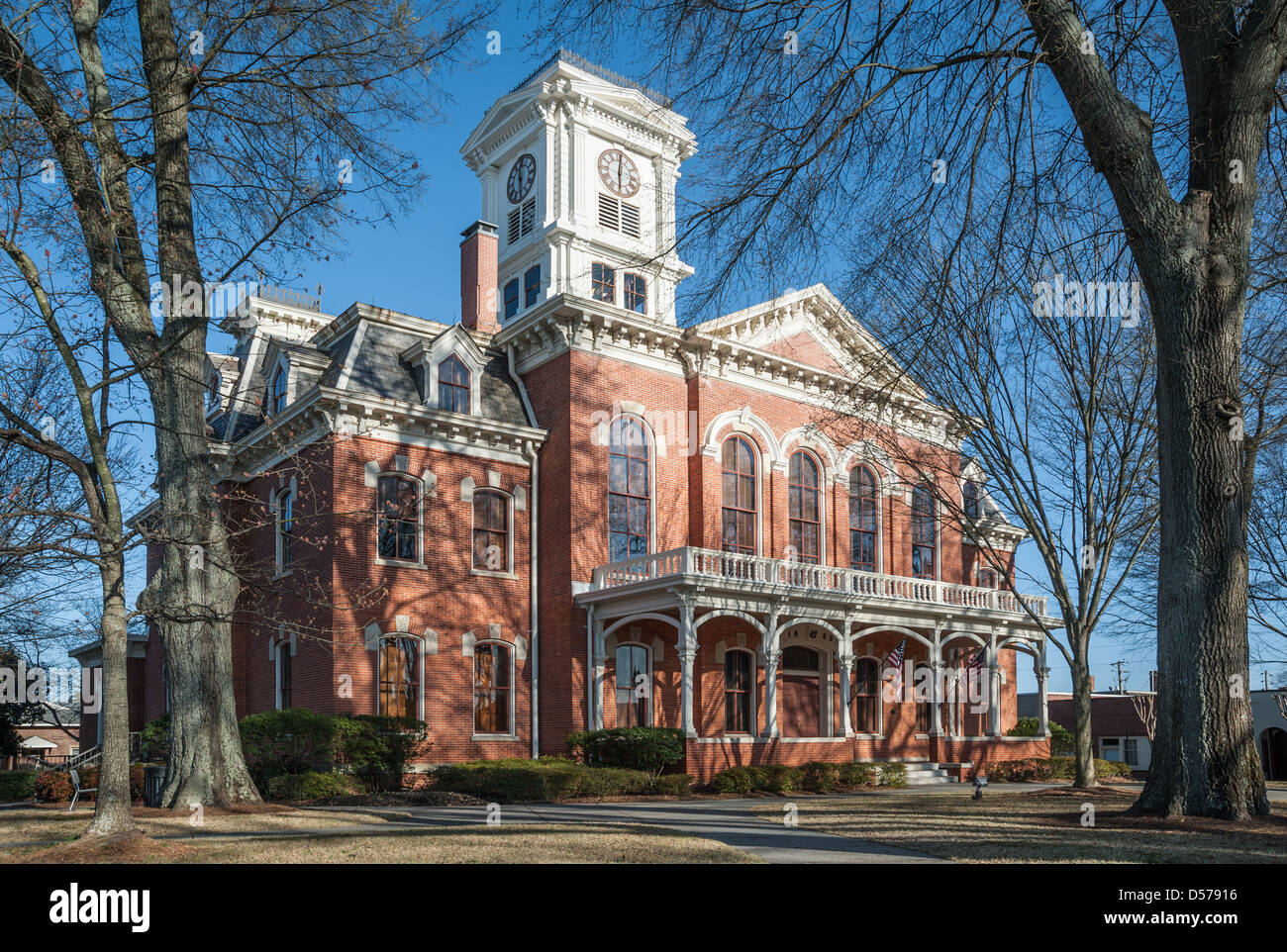 The Historic Walton County Courthouse (1883) on the square in downtown The Historic Walton County Courthouse (1883) on the square in downtown