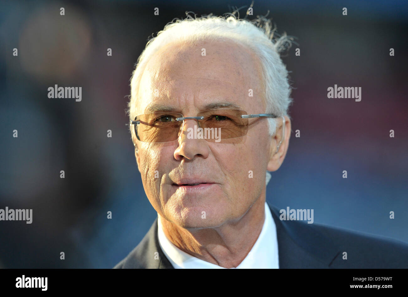 Franz Beckenbauer, honorary president of Bayern Munich and television