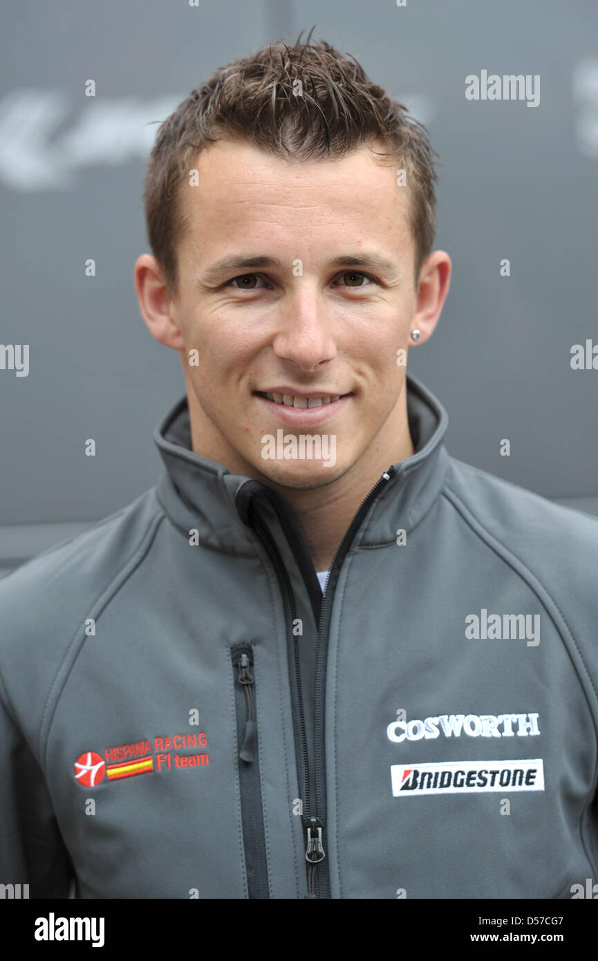 Austrian test driver Christian Klien of Hispania Racing ...