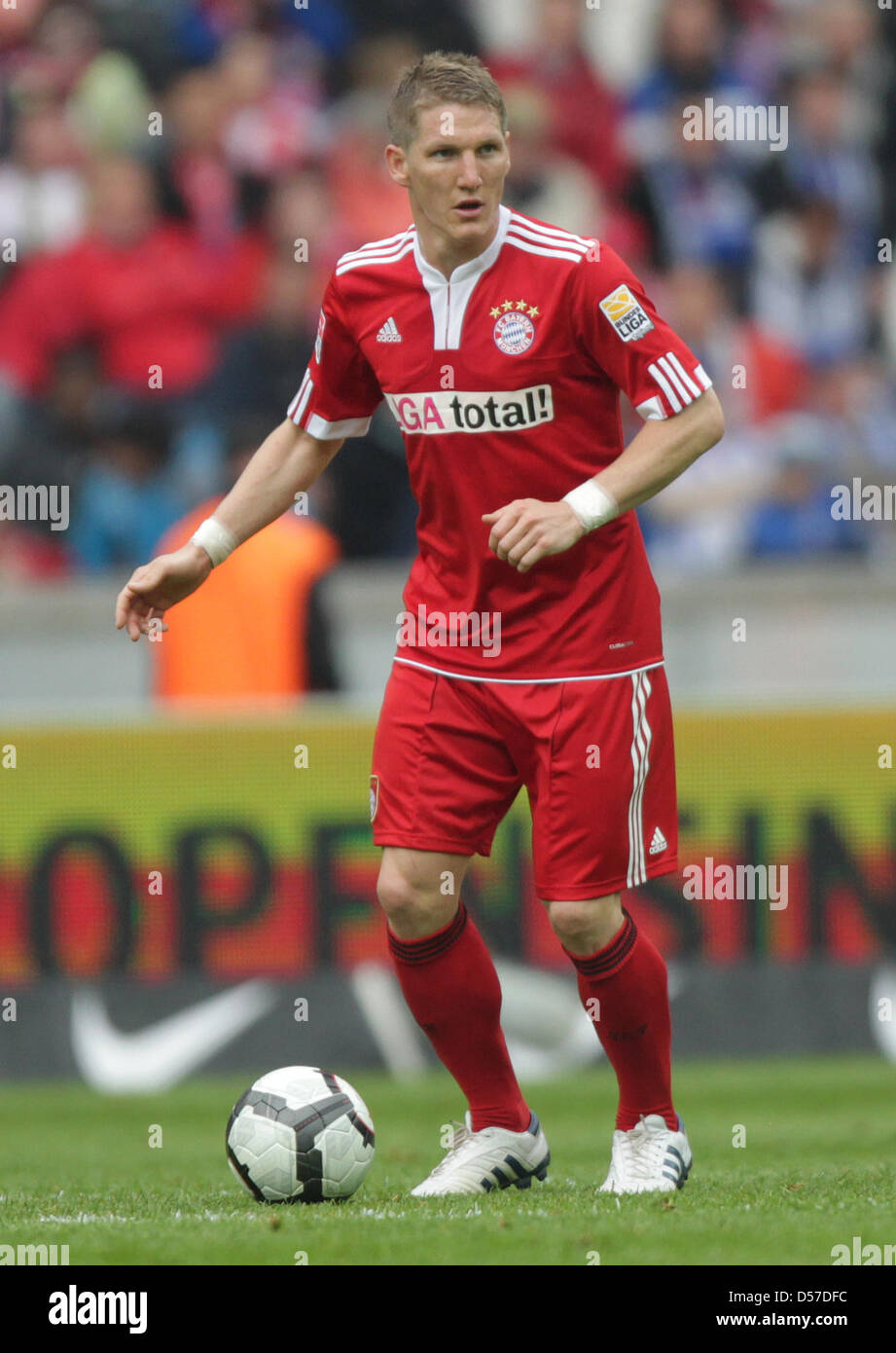 Bayern Munich's Bastian Schweinsteiger during German Bundesliga match