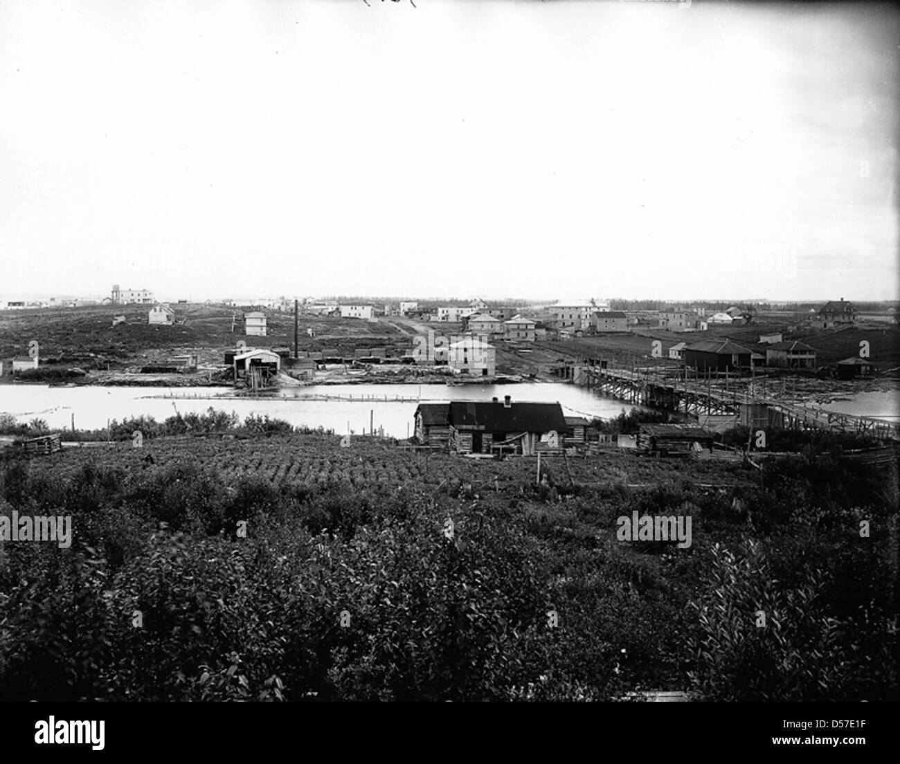 Amos, Quebec, QC, 1916 (?) Stock Photo