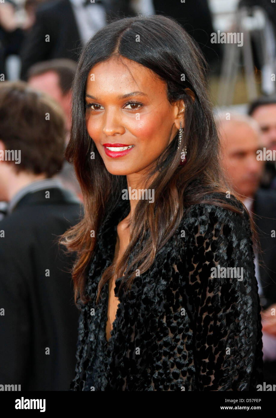 Ethiopian actress Liya Kebede attends the premiere of the movie ...