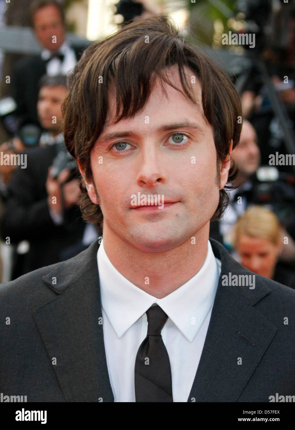 English actor Edward Hogg attends the premiere of the movie 'Tournee' at the 63rd Cannes Film Festival at the Palais des Festivals in Cannes, France, 13 May 2010. The Cannes Film Festival 2010 runs from 12 to 23 May 2010. Photo: Hubert Boesl Stock Photo