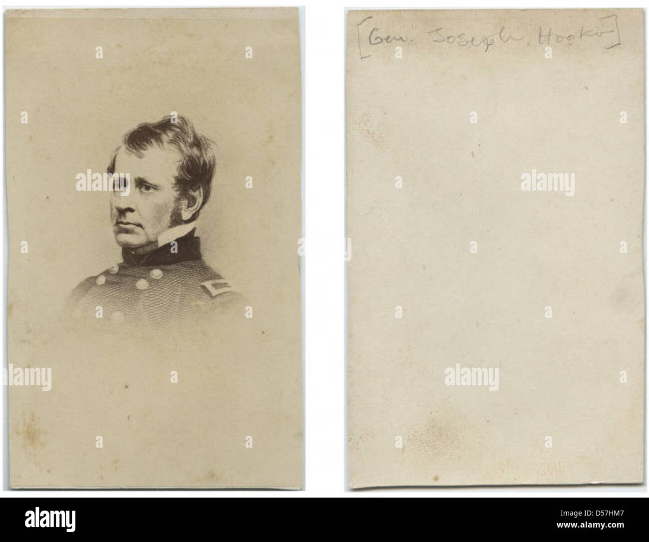 [General Joseph Hooker, Union Army] Stock Photo