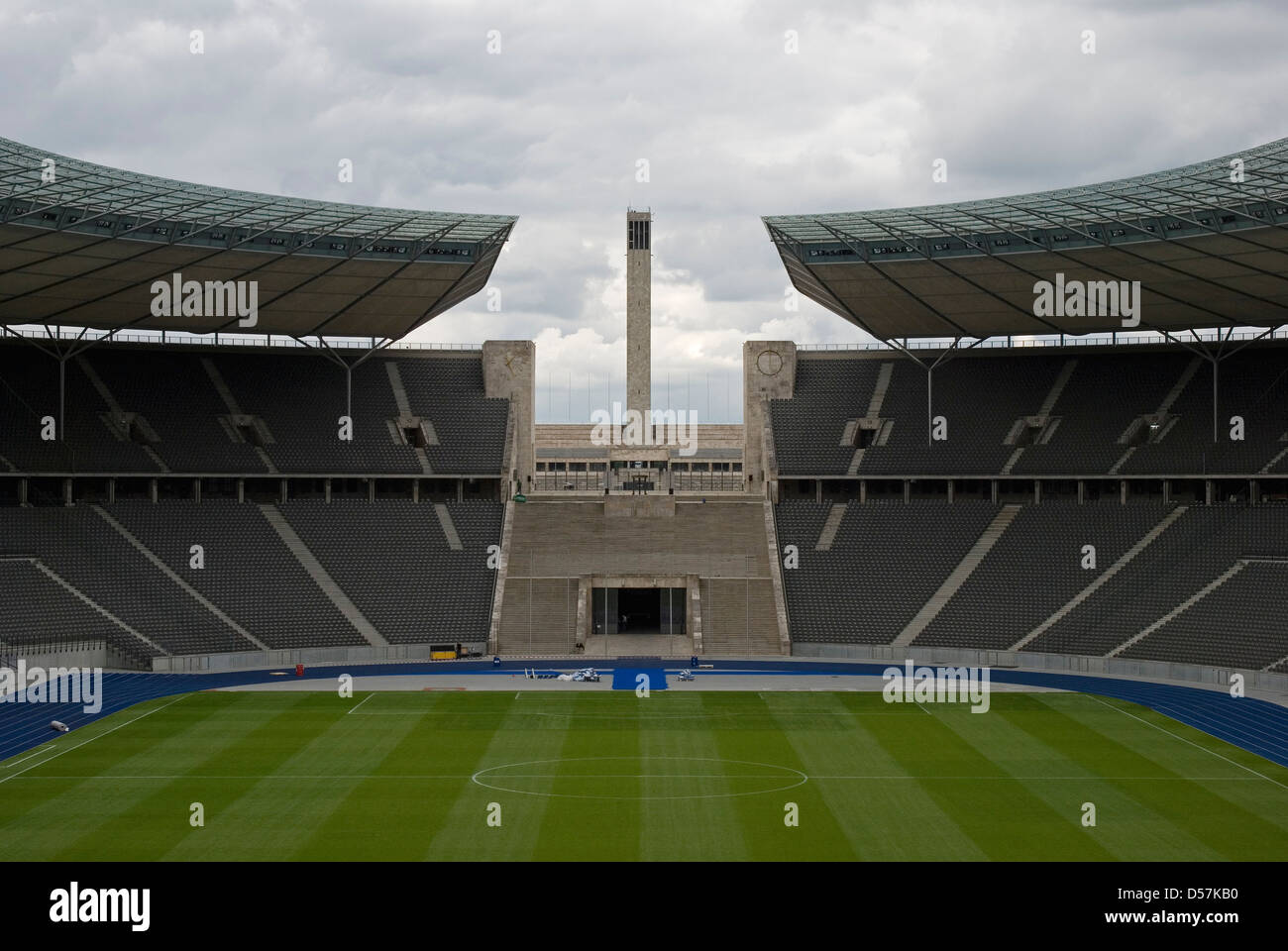 Olympiastadion, olympic stadion, Berlin, Germany, Stock Photo