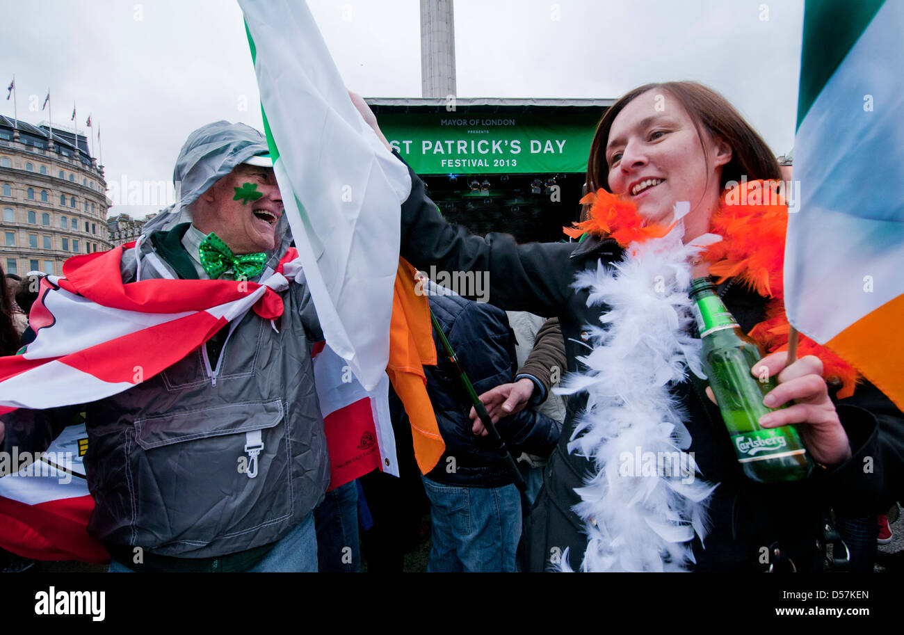 st patricks day trafalgar