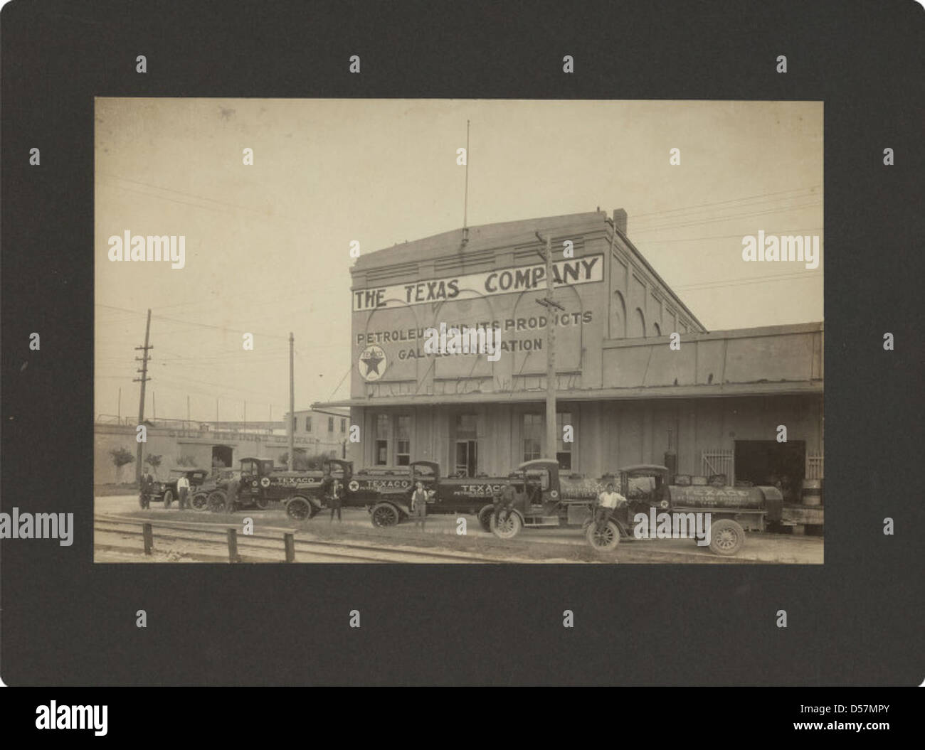 [The Texas Company, Galveston, Texas] Stock Photo Alamy