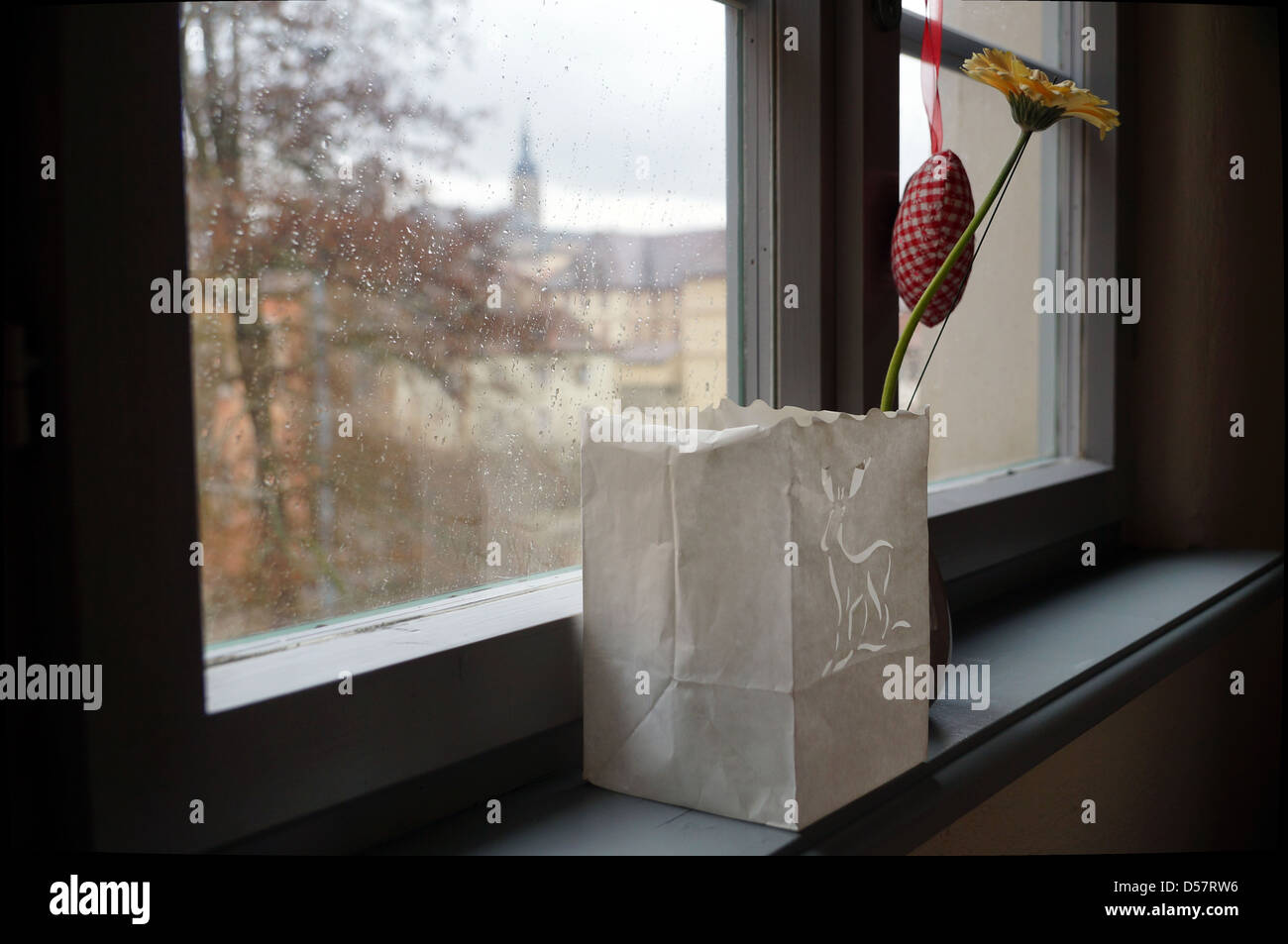 Window Display on a rainy day in Bamberg, Germany Stock Photo - Alamy