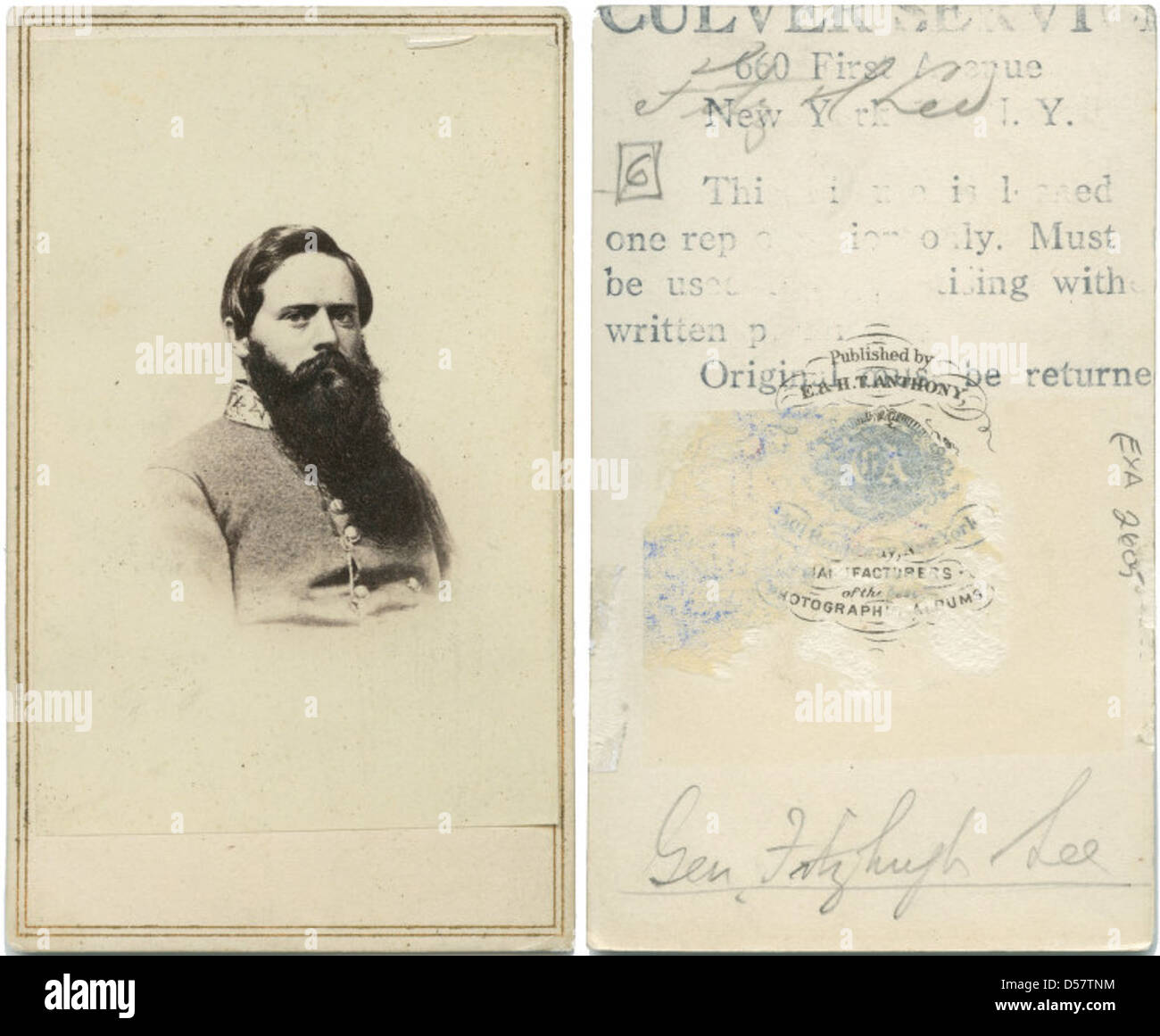 Gen. Fitzhugh Lee Stock Photo Alamy