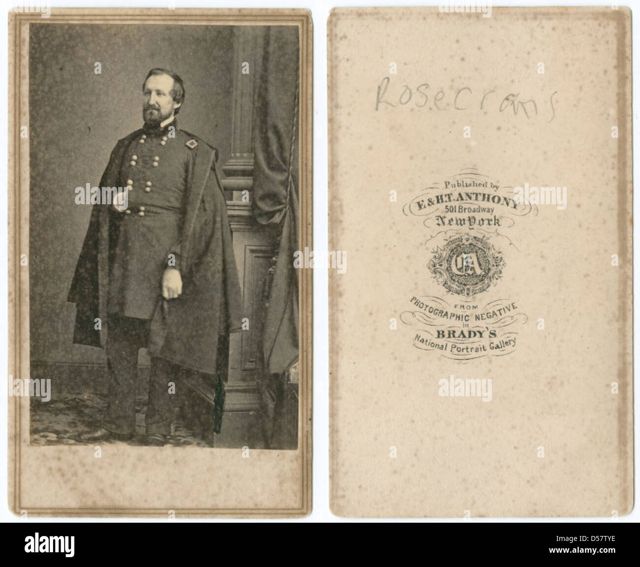 [General William Starke Rosecrans, Union Army] Stock Photo