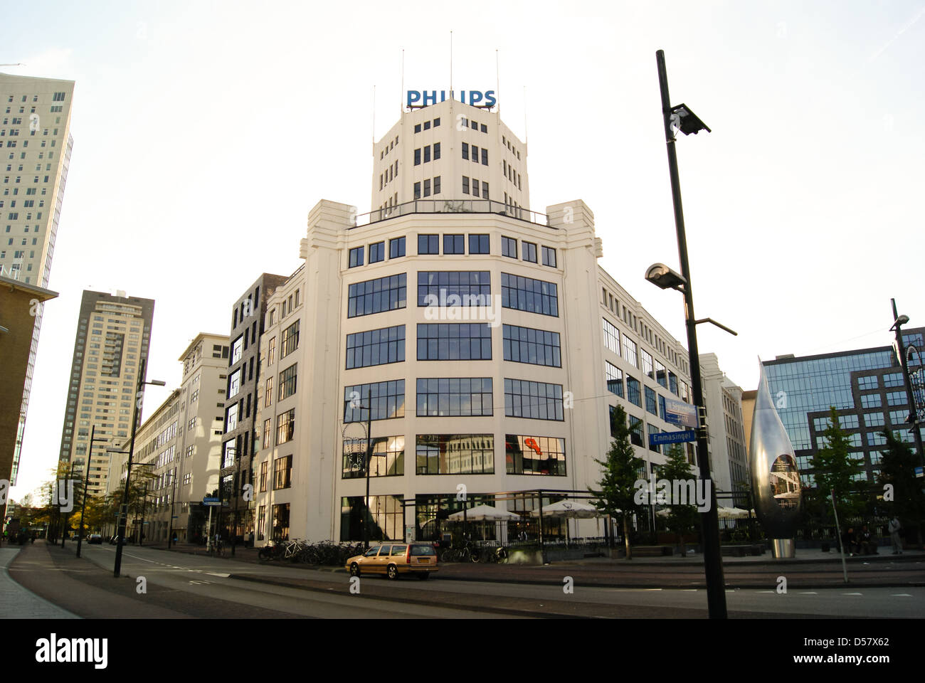 Philips building in Eindhoven, Netherlands. Stock Photo
