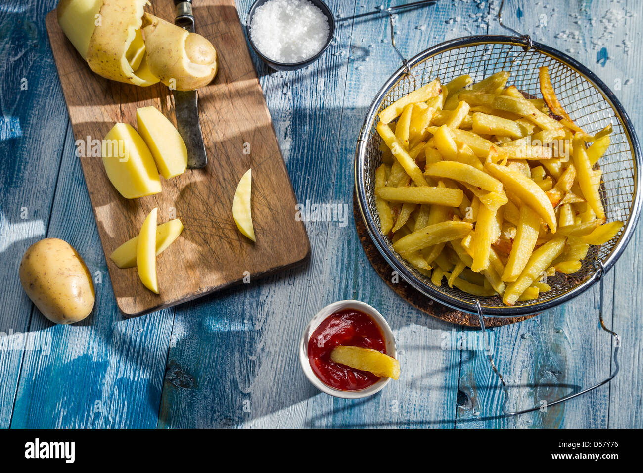 homemade-french-fries-made-from-potatoes-stock-photo-alamy