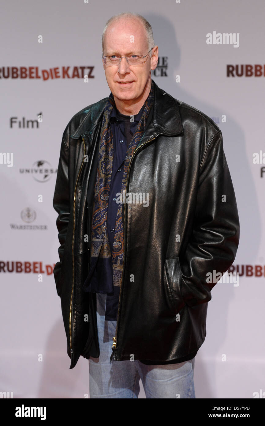 Gottfried Vollmer at the premiere of 'Rubbeldiekatz' at Cinemaxx Potsdamer Platz movie theatre. Berlin, Germany - 30.11.2011 Stock Photo