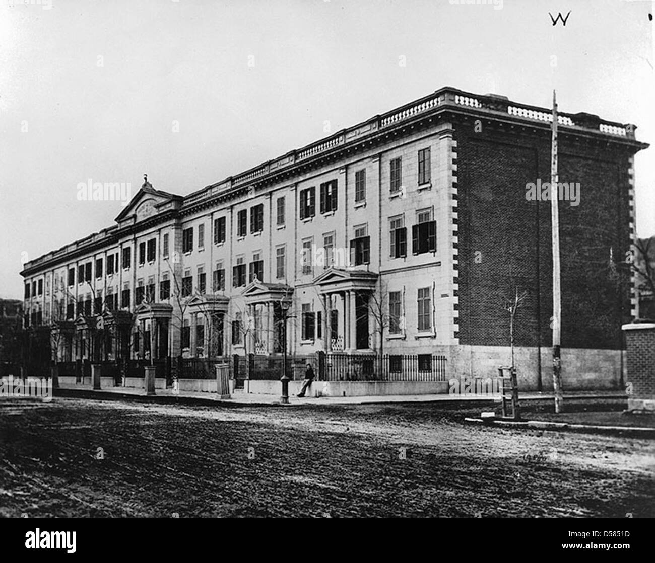 Prince of Wales Terrace, Sherbrooke St., Montreal, QC, 1860 Stock Photo Alamy