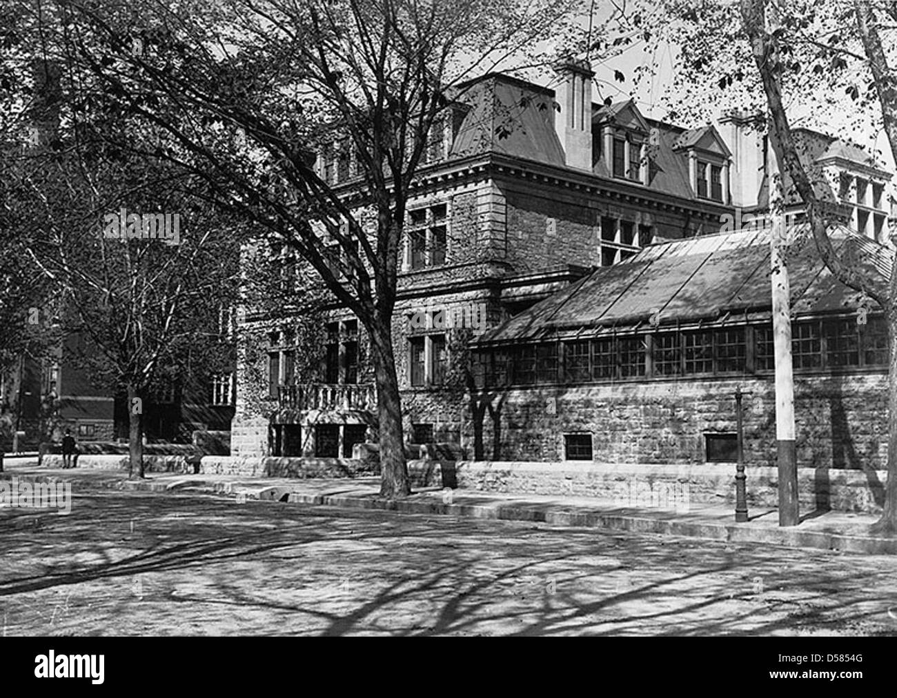 Van Horne's house, Sherbrooke Street, Montreal, QC, about 1900 Stock