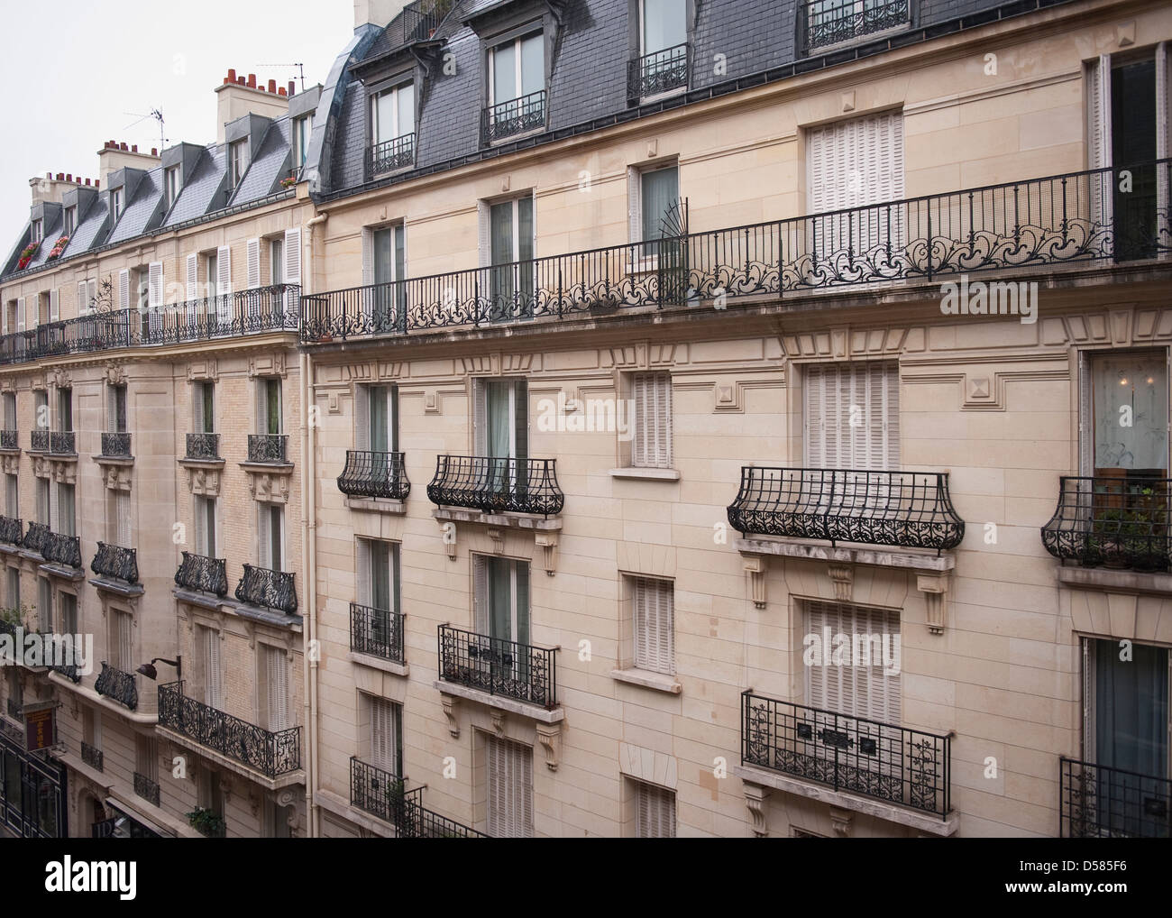 Paris residential suburbs hires stock photography and images Alamy