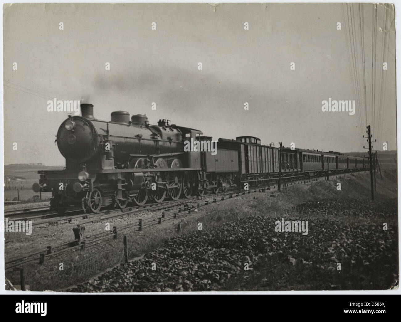 ParisCalais boat train Stock Photo Alamy