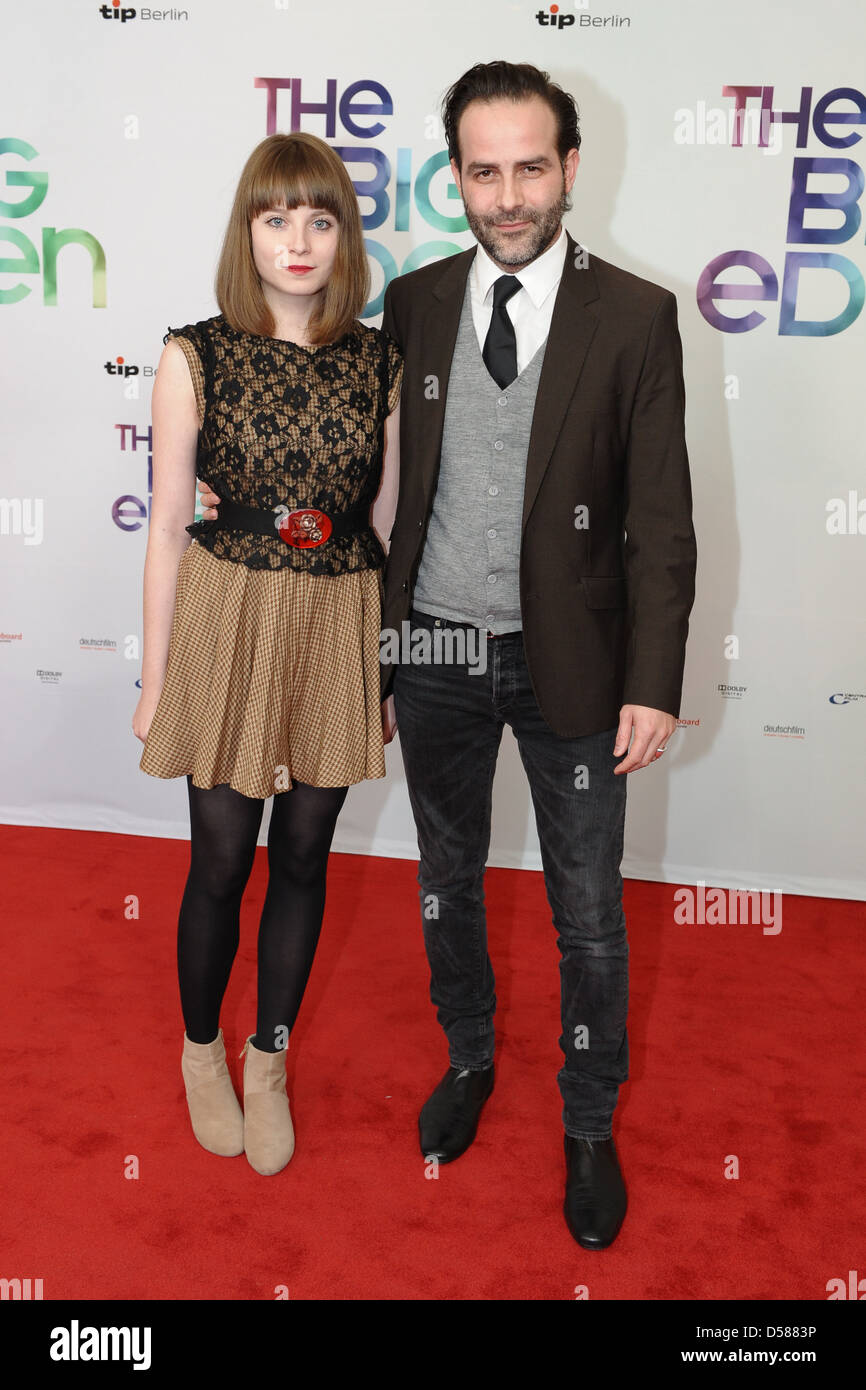 Beat Marti and his wife Delia at the premiere of 'The Big Eden' at