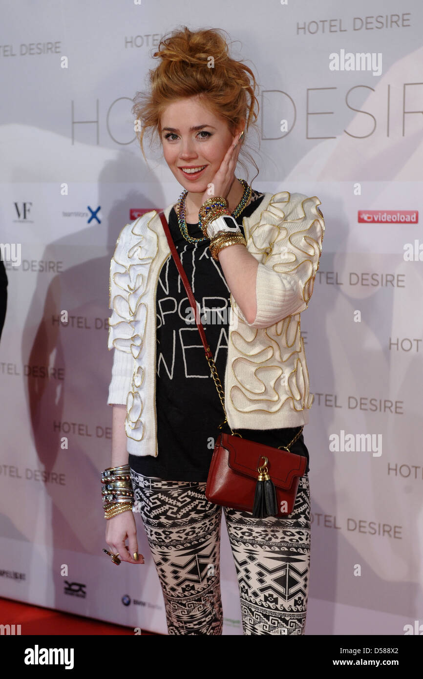 Palina Rojinski at the premiere of 'Hotel Desire' at CineStar Sony ...