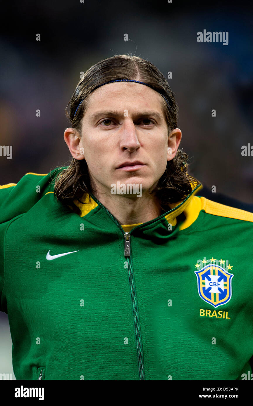 Filipe Luis (BRA), MARCH 21, 2013 - Football / Soccer : International  Friendly match between Italy 2-2 Brazil at Stade de Geneve in Carouge,  Switzerland. (Photo by Maurizio Borsari/AFLO Stock Photo - Alamy