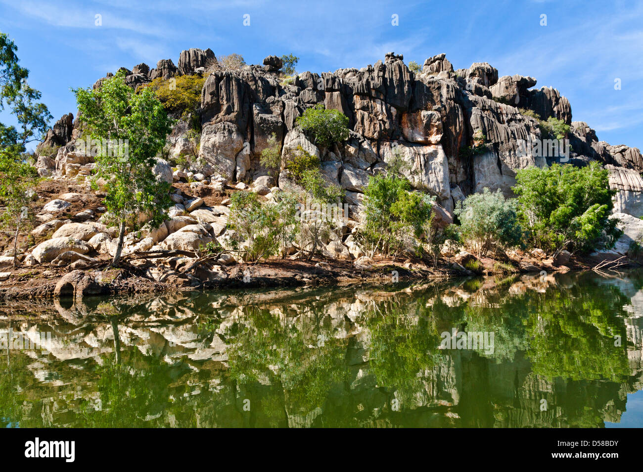 Western Australia, Kimberley, Geikie Gorge Stock Photo