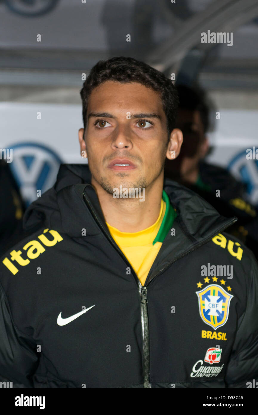 Jean (BRA), MARCH 21, 2013 - Football / Soccer : International Friendly match between Italy 2-2 Brazil at Stade de Geneve in Carouge, Switzerland. (Photo by Maurizio Borsari/AFLO) Stock Photo