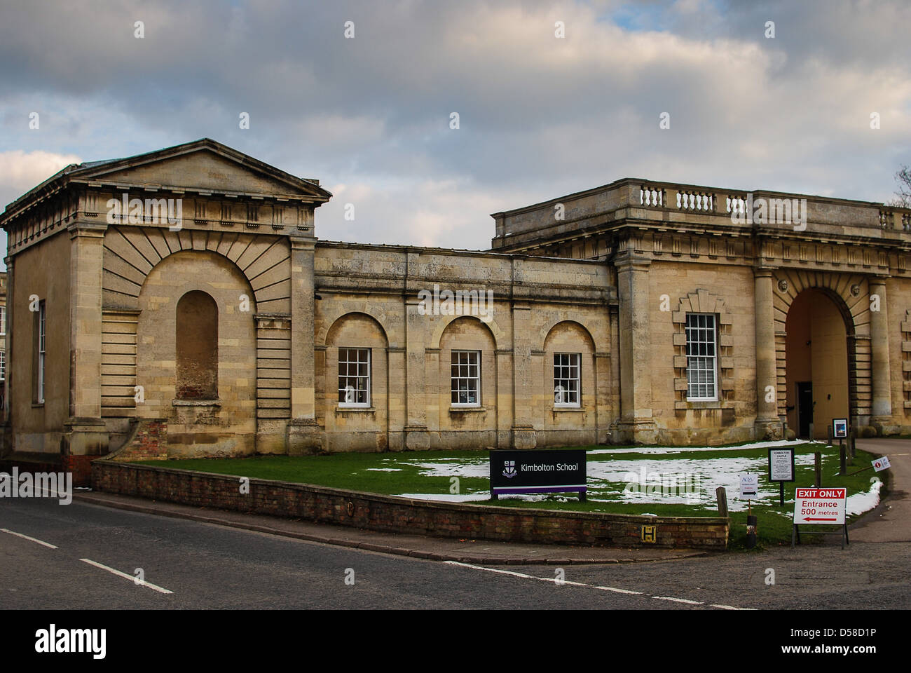 Kimbolton School in Kimbolton Cambridgeshire Stock Photo Alamy