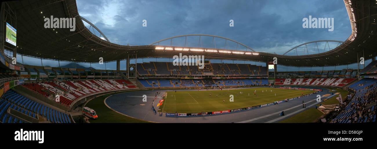 João Havelange Olympic Stadium (Engenhão), Rio de Janeiro, Brazil. This