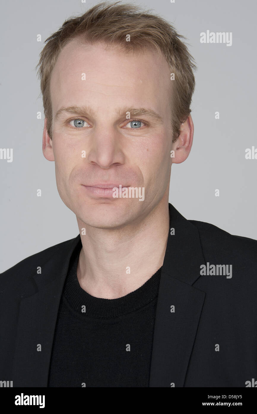 Florian Karlheim on the set of German ARD TV serie "Heiter bis toedlich
