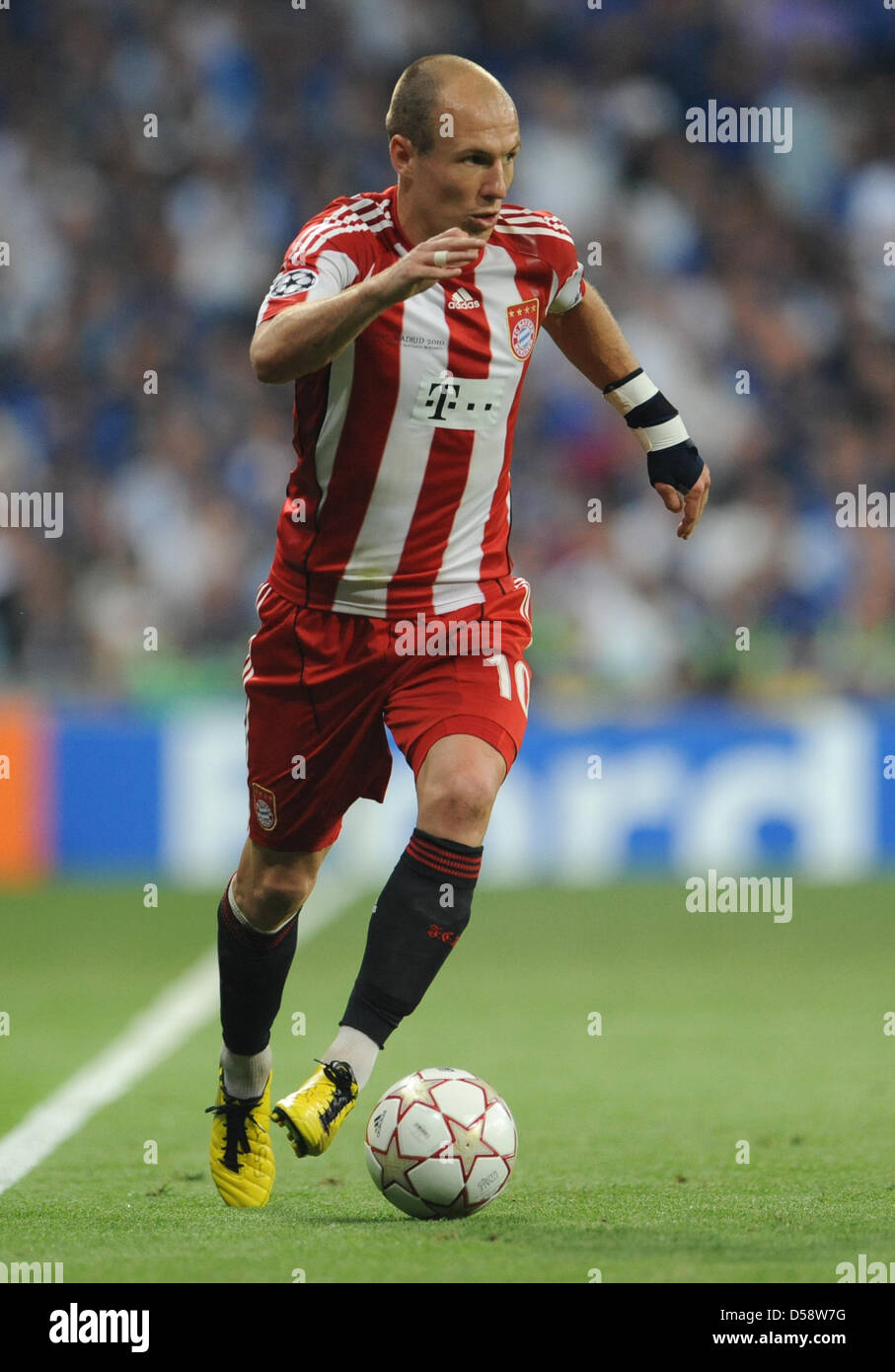 Munich's Arjen Robben during UEFA Champions League final FC Bayern Munich  vs FC Internazionale Milano at