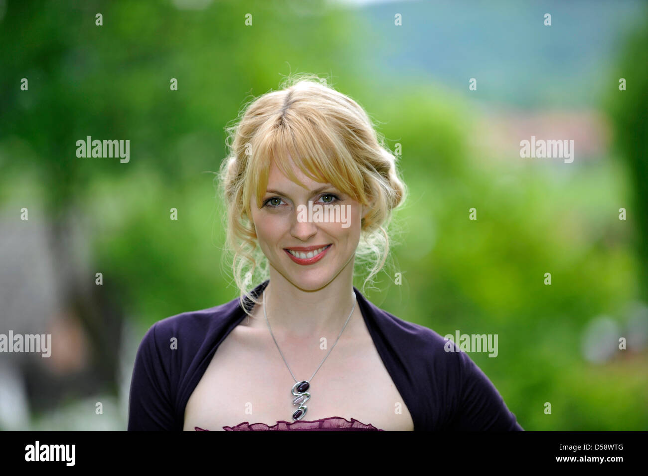 Actress natalie alison poses in hi-res stock photography and images - Alamy