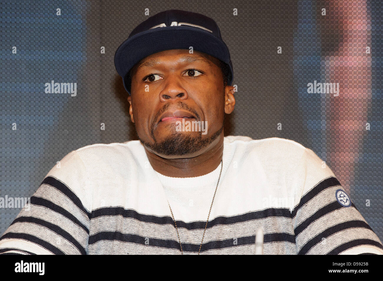 Rapper actor curtis james jackson iii aka 50 cent hires stock