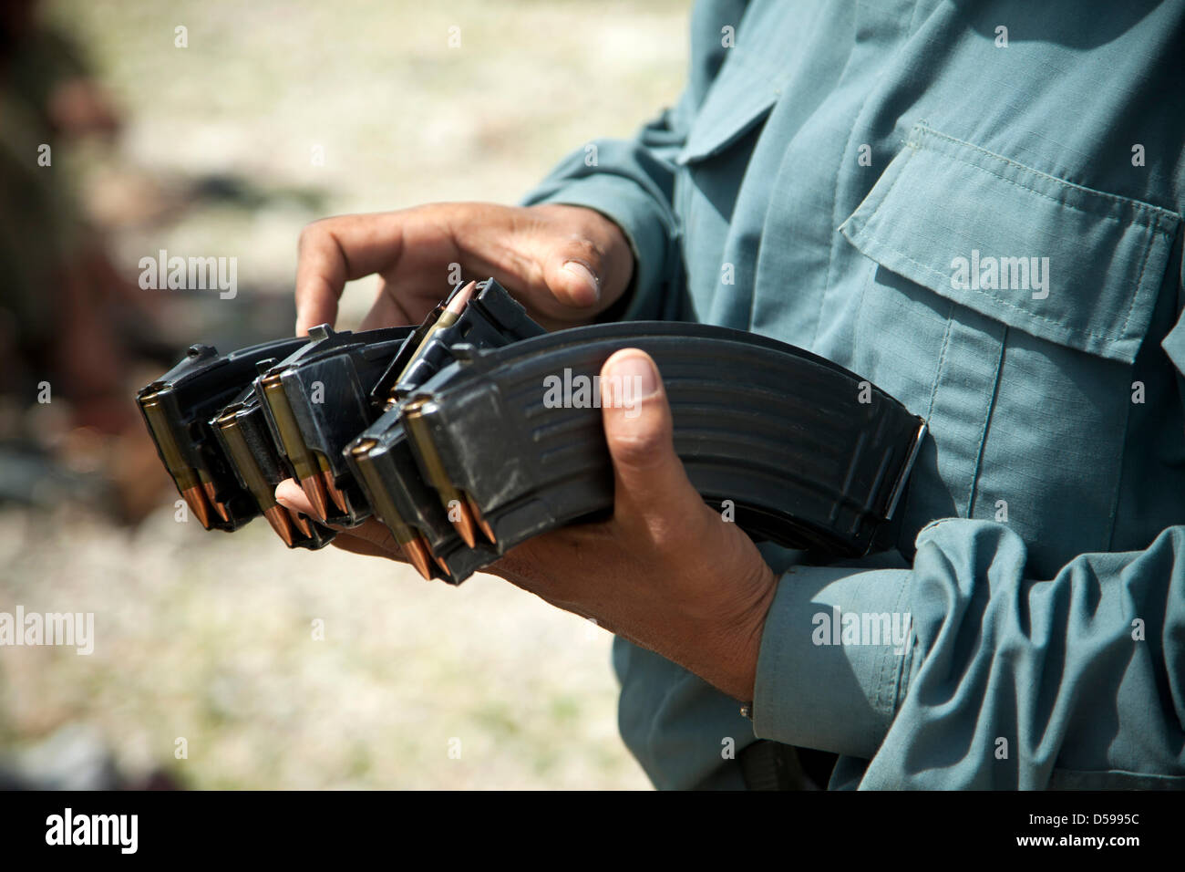 Dry Fire Training on a white background, Fake bullets made from red plastic  are used for shooting practice Stock Photo - Alamy