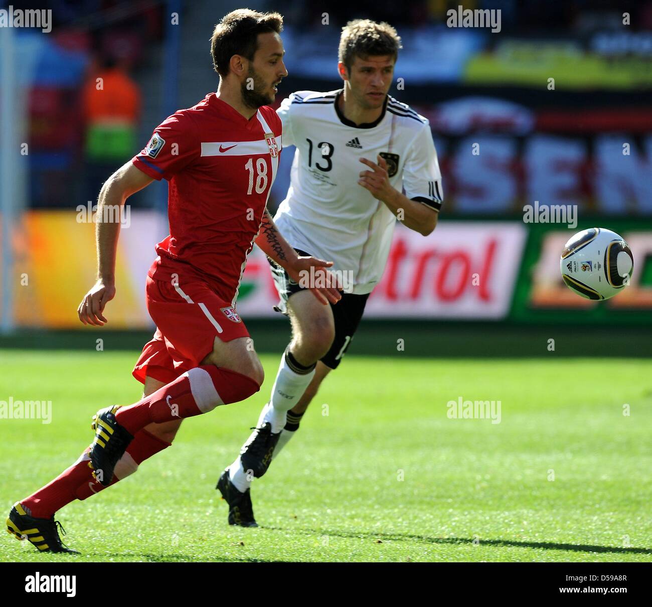 Германия — Сербия — 0:1 2010. Мюллер р41.