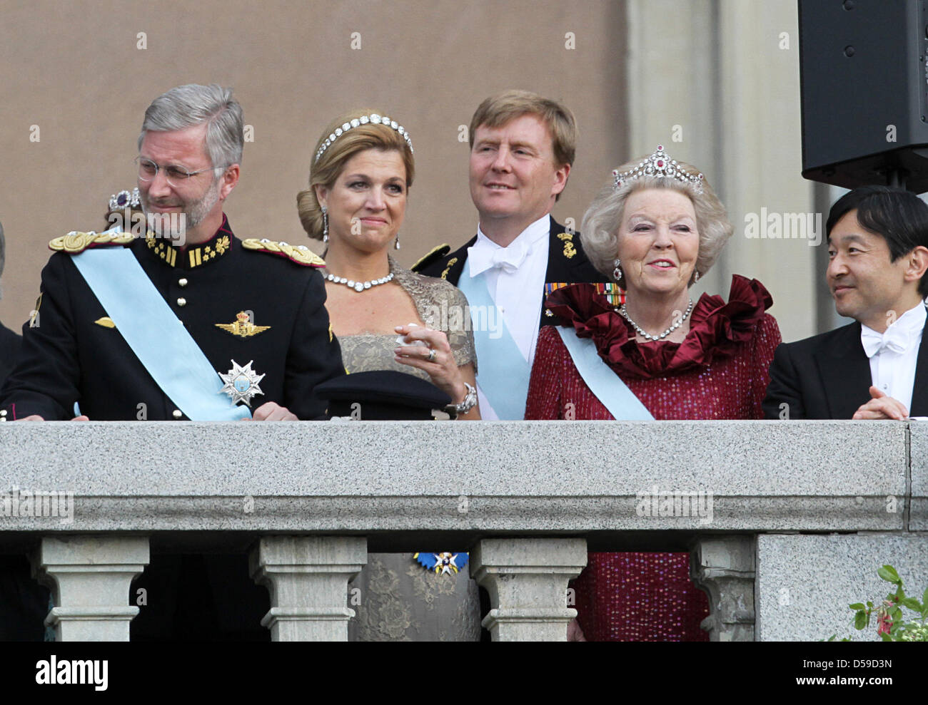 L R Crown Prince Philippe Of Belgium Princess Maxima Of The l-r-crown-prince-philippe-of-belgium-princess-maxima-of-the