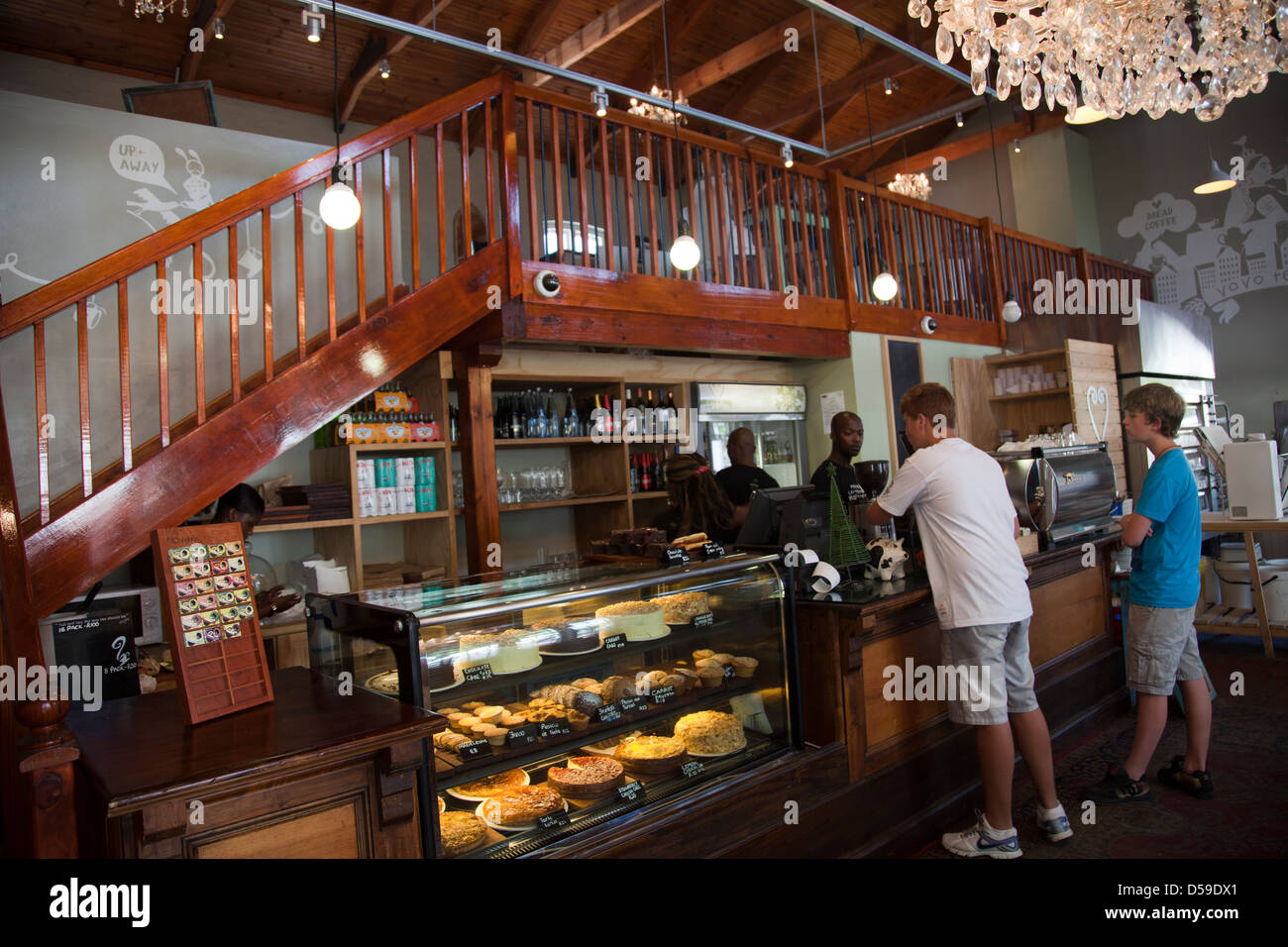 Vovo Telo Cafe in Waterfront Cape Town South Africa Stock Photo Alamy