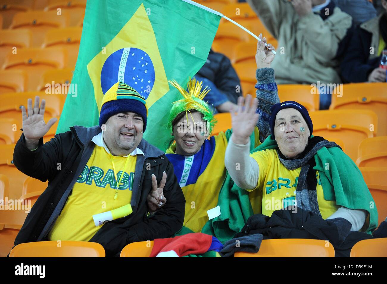 Brazil's Kaka puts away his jacket prior to the 2010 FIFA World Cup group G  match between Brazil and Ivory Coast at Soccer City Stadium in  Johannesburg, South Africa 20 June 2010.