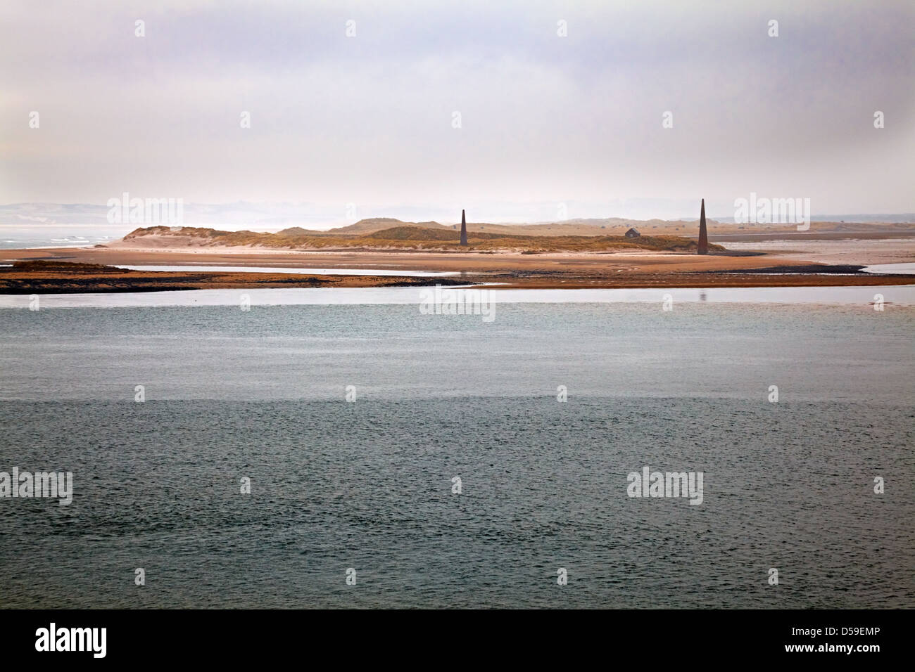 From Holy Island across The Harbour to Guile Point. Northumberland ...