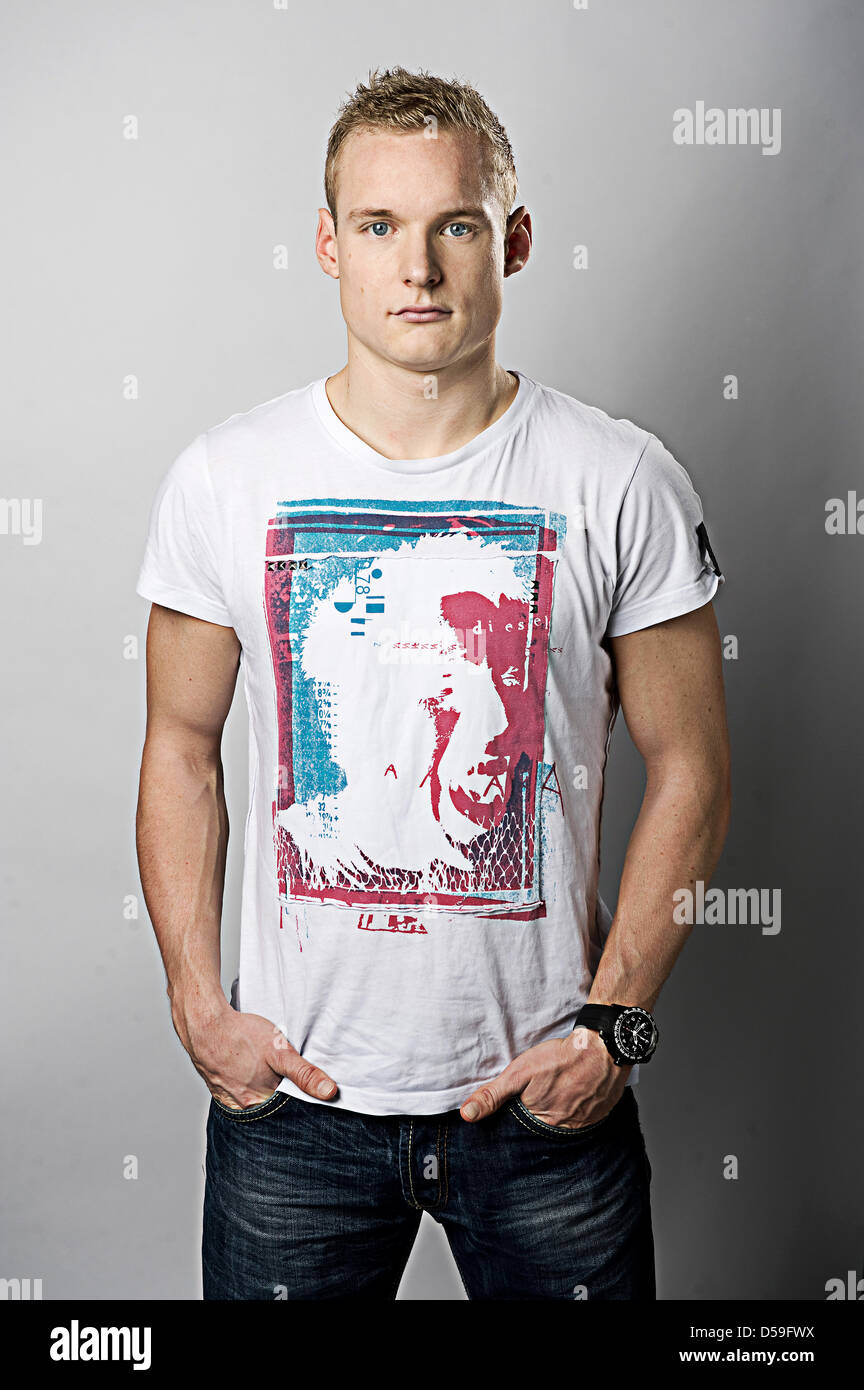 Photo call with soccer player Sebastian Rode at the Lindner Hotel in ...
