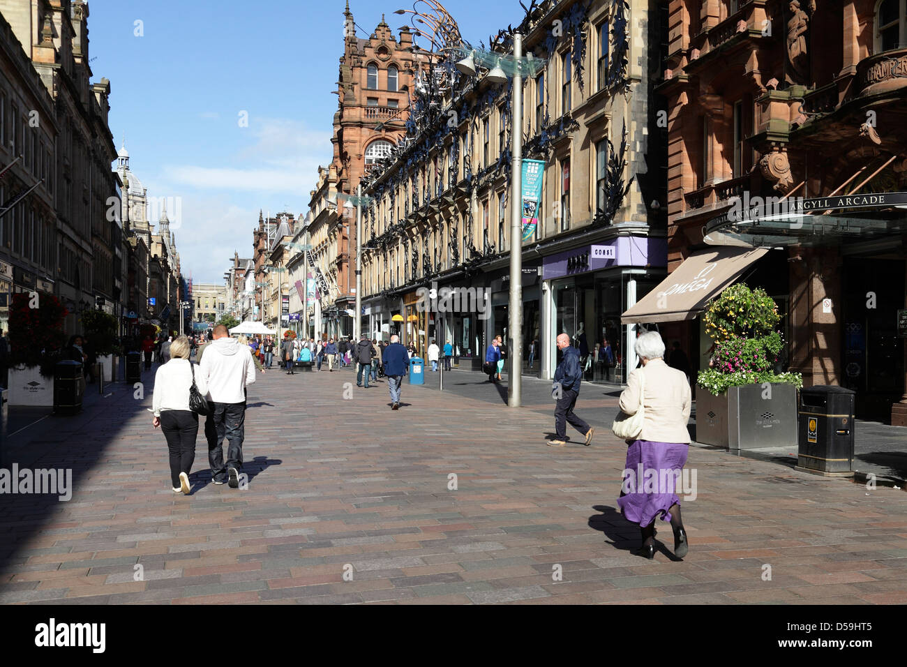 Buchanan street precinct hires stock photography and images Alamy